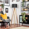 Soungou floor lamp Ecru, black, 1-light source