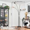 Nikkala floor lamp black, 5-light sources