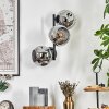 Ripoll globe light, wall light Smoke-coloured, 3-light sources