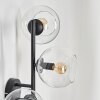 Koyoto globe light, wall light clear, 3-light sources
