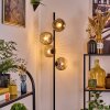 Ripoll floor lamp clear, Smoke-coloured, 4-light sources