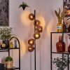 Koyoto floor lamp coppery, 6-light sources