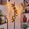Koyoto floor lamp 31 cm clear, coppery, 6-light sources