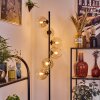 Koyoto floor lamp 31 cm Amber, clear, 6-light sources