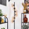 Koyoto floor lamp 31 cm Amber, clear, 6-light sources