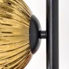 Ripoll floor lamp gold, clear, coppery, Smoke-coloured, 4-light sources