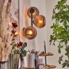 Koyoto globe light, wall light coppery, 3-light sources