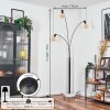 Codecro floor lamp chrome, black, white, 3-light sources