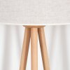 Saladillo floor lamp Light wood, white, 1-light source