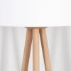 Saladillo floor lamp Light wood, white, 1-light source