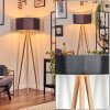 Saladillo floor lamp Light wood, white, 1-light source