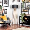 Saladillo floor lamp Light wood, white, 1-light source