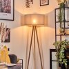 Saladillo floor lamp Light wood, white, 1-light source