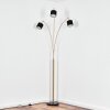 Bassagoda floor lamp brass, black, 3-light sources