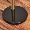 Cando floor lamp brass, black, 3-light sources