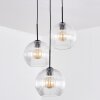 Koyoto hanging light, globe light, Cluster pendant lamp clear, 3-light sources