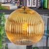 Koyoto hanging light, globe light, Cluster pendant lamp gold, clear, 3-light sources