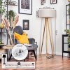 Saladillo floor lamp Ecru, white, 1-light source