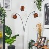 Cando floor lamp black, 3-light sources