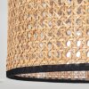 Ramila hanging light, pendant light Ecru, black, 1-light source