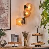 Koyoto globe light, wall light Amber, 3-light sources