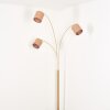 Soungou floor lamp brass, black, 3-light sources