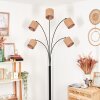 Soungou floor lamp black, white, 5-light sources