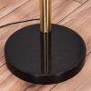 Soungou floor lamp brass, black, 5-light sources