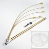 Codecro floor lamp brass, black, white, 5-light sources