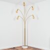 Codecro floor lamp brass, black, white, 5-light sources