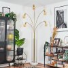 Codecro floor lamp brass, black, white, 5-light sources