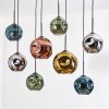 Ripoll hanging light, globe light, pendant light Ecru, black, 8-light sources