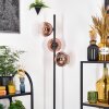 Koyoto floor lamp 31 cm clear, coppery, 3-light sources