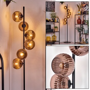 Koyoto floor lamp 31 cm coppery, 6-light sources