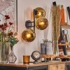 Koyoto globe light, wall light gold, 3-light sources