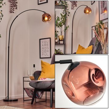 Ripoll floor lamp, Arch lamps black, 1-light source