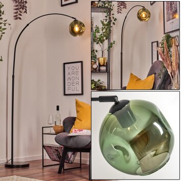 Ripoll floor lamp, Arch lamps black, 1-light source