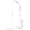 Steinhauer BIRON Floor Lamp LED black, 1-light source