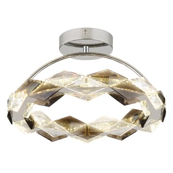 Globo lighting Karilion ceiling light LED chrome, 1-light source