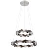 Globo lighting Karilion hanging light LED chrome, 1-light source