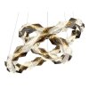 Globo lighting Karilion hanging light LED chrome, 1-light source