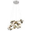 Globo lighting Karilion hanging light LED chrome, 1-light source
