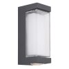 Globo lighting Plixon outdoor wall light LED anthracite, 1-light source