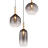 Globo lighting Elisabeth hanging light brass, 3-light sources