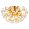 Globo lighting Virina ceiling light LED gold, 10-light sources