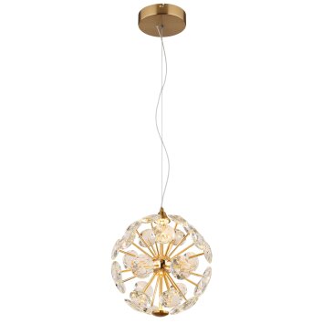 Globo lighting Virina hanging light LED gold, 1-light source