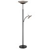 Globo lighting Sophia floodlight, floor lamp LED black, 2-light sources