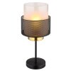 Globo lighting Olga table lamp gold, black, 1-light source