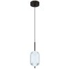 Globo lighting Kurius hanging light LED black, 1-light source