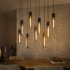 Asila pendant light black, 9-light sources